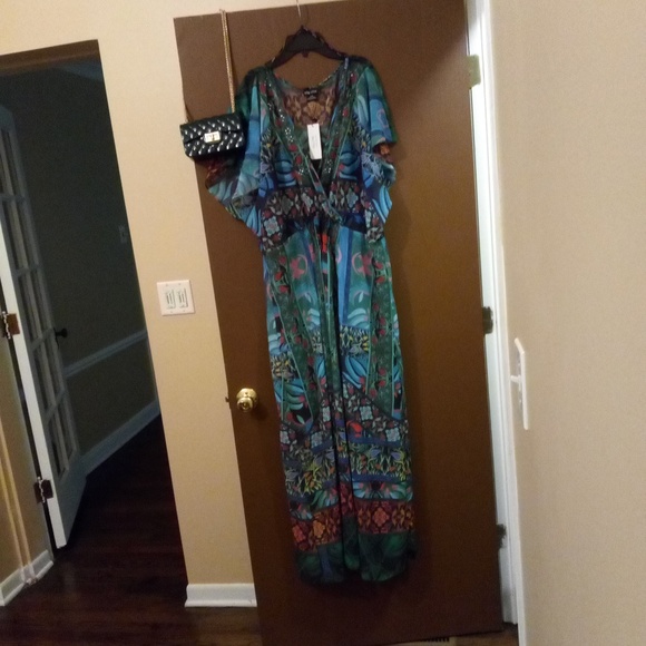 City Chic Dresses & Skirts - Multicolored Maxidress